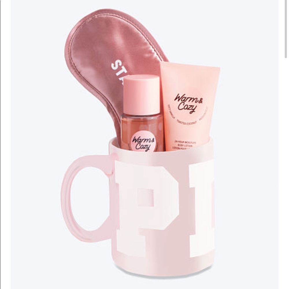 PINK MUG GIFT SET, NWT